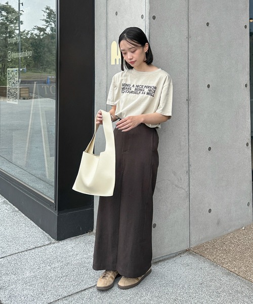 feepur（フェピュール）の「トライアングルショルダーバッグ（ショルダーバッグ・レディース・ブラック/アイボリー・FREE）」の10枚目の写真