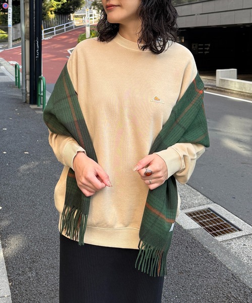 KELTY（ケルティ）の「【KELTY】≪限定別注≫ バックプリントロゴ ピグメントダイスウェット　/ビンテージ/ヴィンテージ/Vintage加工（スウェット・レディース・ブラック/ネイビー/ベージュ・S/M/L/XS）」の16枚目の写真