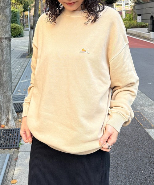KELTY（ケルティ）の「【KELTY】≪限定別注≫ バックプリントロゴ ピグメントダイスウェット　/ビンテージ/ヴィンテージ/Vintage加工（スウェット・レディース・ブラック/ネイビー/ベージュ・S/M/L/XS）」の17枚目の写真