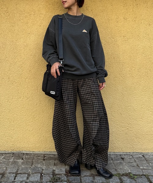 KELTY（ケルティ）の「【KELTY】≪限定別注≫ バックプリントロゴ ピグメントダイスウェット　/ビンテージ/ヴィンテージ/Vintage加工（スウェット・レディース・ブラック/ネイビー/ベージュ・S/M/L/XS）」の14枚目の写真