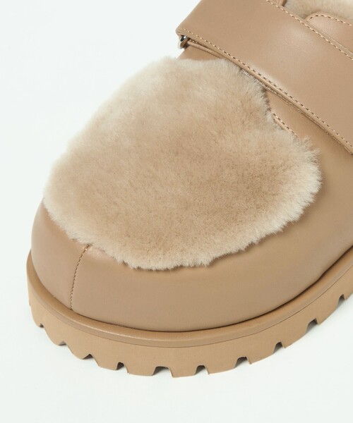 ODETTE E ODILE（オデットエオディール）の「ボリュームソールベルトサボ フラット30（その他シューズ・レディース・ベージュ/ブラック・35/37/36）」の15枚目の写真