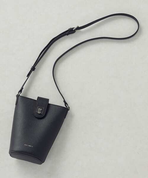 MONO　COMME CA（モノコムサ）の「バケツ型 ミニショルダー（ショルダーバッグ・レディース・モカ/ベージュ/ブラック・FREE）」の8枚目の写真