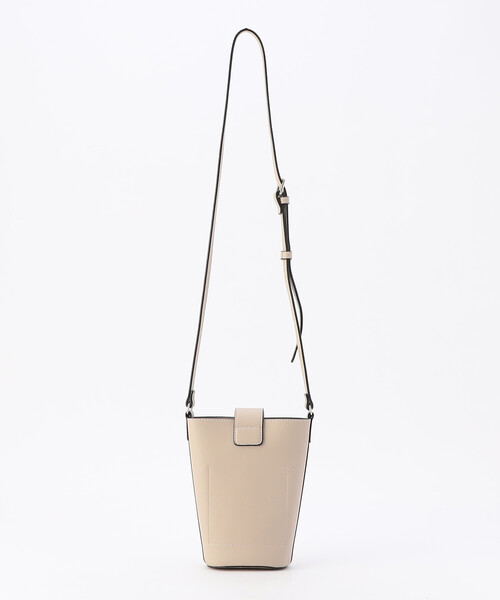 MONO　COMME CA（モノコムサ）の「バケツ型 ミニショルダー（ショルダーバッグ・レディース・モカ/ベージュ/ブラック・FREE）」の14枚目の写真