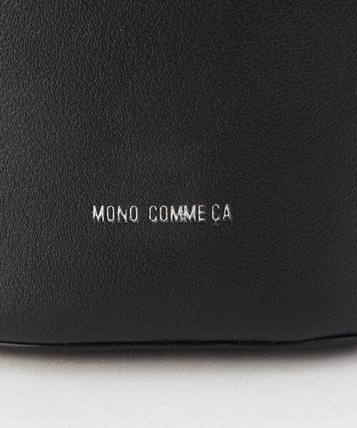 MONO　COMME CA（モノコムサ）の「バケツ型 ミニショルダー（ショルダーバッグ・レディース・モカ/ベージュ/ブラック・FREE）」の20枚目の写真