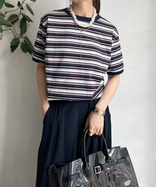 DOUDOU オフショルスウェット ネイビー 大人気アイテム！】オフショルスウェット | DOUDOU(ドゥドゥ