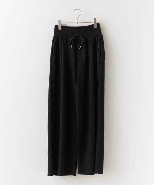 ROOPTOKYO(ループトウキョウ)の「Waist Rib Sweatpants / ウエストリブ スウェットパンツ(スウェットパンツ・レディース・ネイビー/グレー/カーキ/ホワイト/ブラック・FREE)」の16枚目の写真