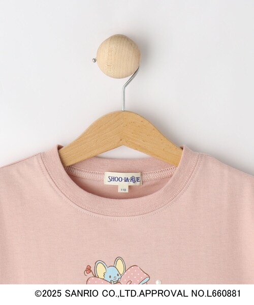 sanrio（サンリオ）の「【サンリオキャラクターズ】袖フリルTシャツ（Tシャツ/カットソー・キッズ・サックスブルー/パープル/ピンク・12/11/10）」の6枚目の写真