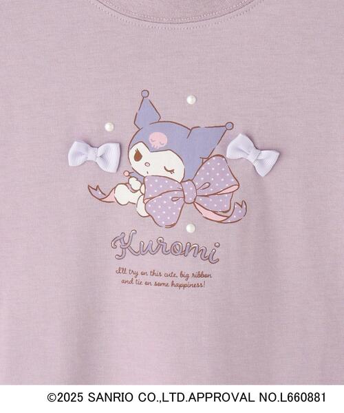 sanrio（サンリオ）の「【サンリオキャラクターズ】袖フリルTシャツ（Tシャツ/カットソー・キッズ・サックスブルー/パープル/ピンク・12/11/10）」の10枚目の写真