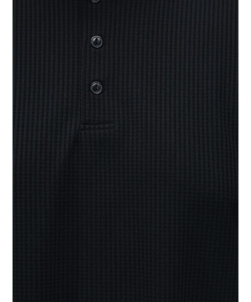 B&T CLUB(ビーティークラブ)の「ヘンリーネック 半袖 Tシャツ メンズ 大きいサイズ カジュアル B&T CLUB (ビーアンドティークラブ) SOLOTEX ワッフル(Tシャツ/カットソー・メンズ・ホワイト/カーキ/ブラック/ネイビー・X2(4L~5L)/X1(3L~4L)/X3(6L~7L)/X4(8L~9L))」の21枚目の写真