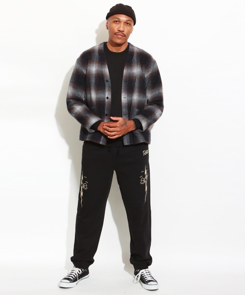 ROTAR(ローター)の「RT Ligtning SWEAT PT(スウェットパンツ・メンズ・ブラック/ミックスグレー・X-LARGE/LARGE/MEDIUM)」の13枚目の写真