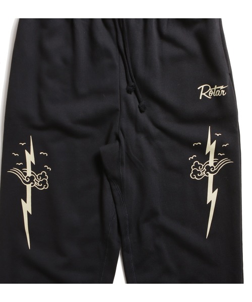 ROTAR(ローター)の「RT Ligtning SWEAT PT(スウェットパンツ・メンズ・ブラック/ミックスグレー・X-LARGE/LARGE/MEDIUM)」の8枚目の写真