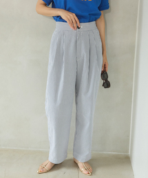 23区GOLF ホワイトパンツ センタープレス シアサッカー タグ付き 新品