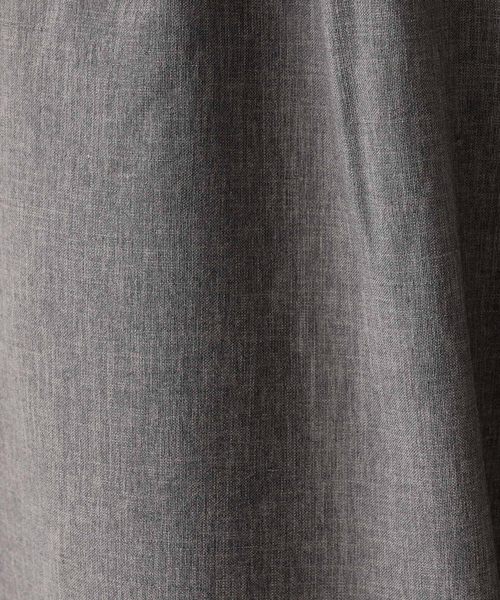 DESIGNWORKS（デザインワークス）の「【セットアップ対応】リネン調リラックスタックワイドパンツ（その他パンツ・レディース・ライトグレー/ネイビー/グレー・フリー）」の5枚目の写真