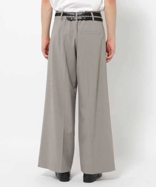HARE(ハレ)の「【SET UP対応】シックリラックスアシメワイドトラウザー(HARE)(スラックス・メンズ・ブラウン/グレー/ブラック・FREE)」の22枚目の写真