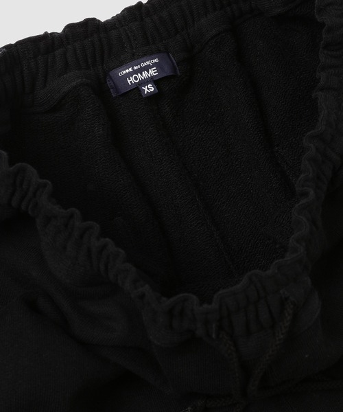 COMME des GARCONS HOMME(コム デ ギャルソン・オム)の「CdG HOMME LOGO SWEAT PANTS(スウェットパンツ・メンズ・ブラック/トップグレー・L/M/S/XS)」の8枚目の写真