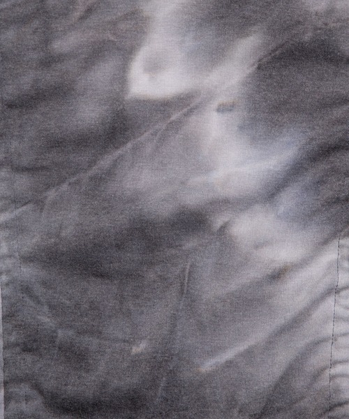 PUNYUS（プニュズ）の「タイダイ柄ドロストトップス（Tシャツ/カットソー・レディース・ブラック/パープル・1/2/3/4）」の15枚目の写真