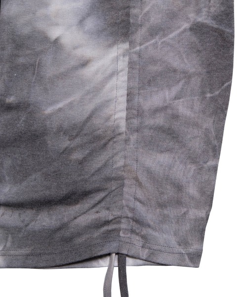 PUNYUS（プニュズ）の「タイダイ柄ドロストトップス（Tシャツ/カットソー・レディース・ブラック/パープル・1/2/3/4）」の18枚目の写真