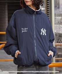 ブルゾン（ブルー・ネイビー/青色系・ジップアップ）ファッション通販