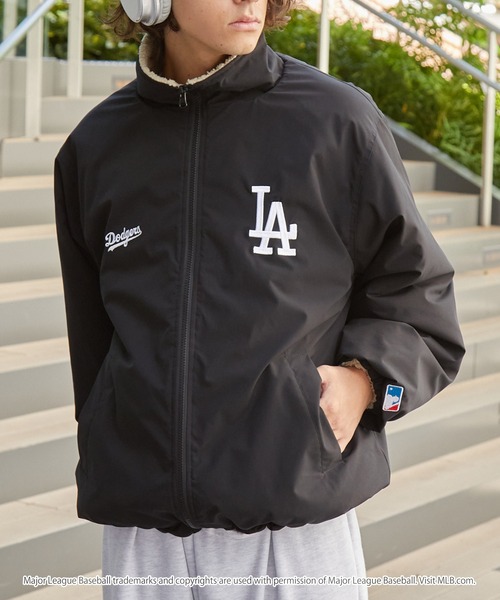 MLB/メジャーリーグベースボール 別注 ワッペン刺繍 2WAYリバーシブル