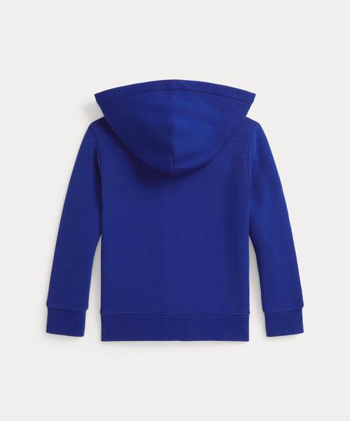 POLO RALPH LAUREN CHILDRENSWEAR(ポロ ラルフ ローレン チルドレンズウェア)の「フリース フルジップ フーディ(パーカー・キッズ・ブルー・7/3/6/4)」の4枚目の写真