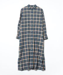 【新品】AP STUDIO \"Lyria‘’チェック　シャツ　ワンピース 新品】AP STUDIO Lyria''チェック シャツ ワンピース
