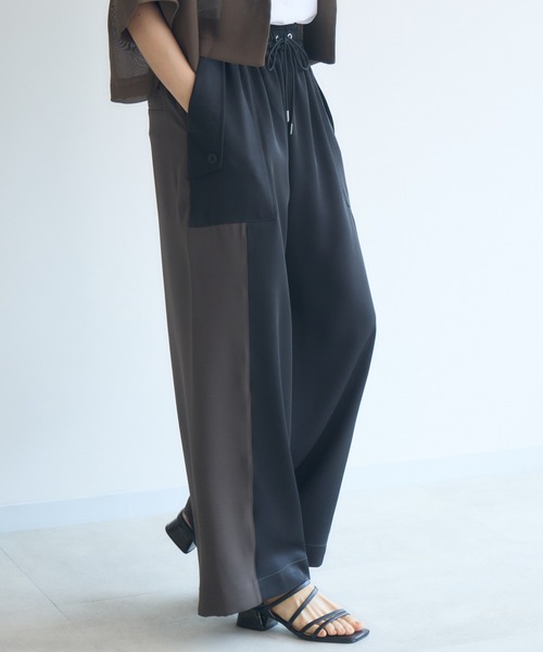 KATHARINE ROSS(キャサリンロス)の「【PILLINI/ピリーニ】トラックカーゴパンツ(カーゴパンツ・レディース・ベージュ/ブラック/カーキ・MEDIUM)」の9枚目の写真