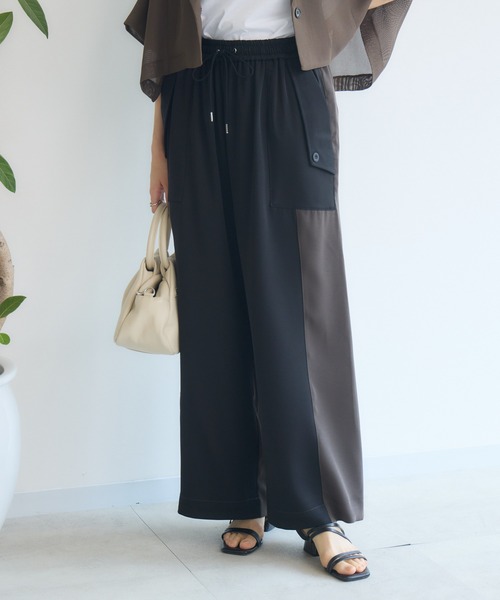 KATHARINE ROSS(キャサリンロス)の「【PILLINI/ピリーニ】トラックカーゴパンツ(カーゴパンツ・レディース・ベージュ/ブラック/カーキ・MEDIUM)」の10枚目の写真