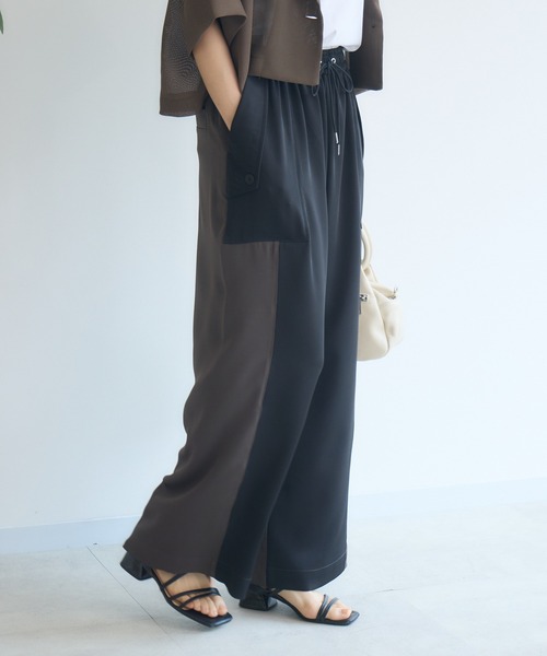 KATHARINE ROSS(キャサリンロス)の「【PILLINI/ピリーニ】トラックカーゴパンツ(カーゴパンツ・レディース・ベージュ/ブラック/カーキ・MEDIUM)」の11枚目の写真