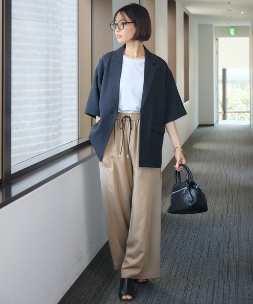 KATHARINE ROSS(キャサリンロス)の「【PILLINI/ピリーニ】トラックカーゴパンツ(カーゴパンツ・レディース・ベージュ/ブラック/カーキ・MEDIUM)」の22枚目の写真