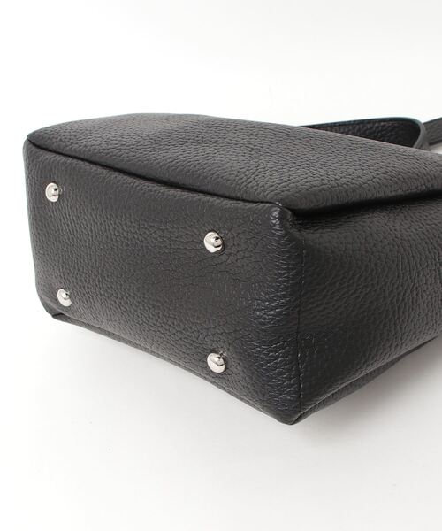 Libra Cue（リブラ キュー）の「2wayスクエアバッグ(ポーチ付き)（ショルダーバッグ・レディース・アイボリー/ブラック/ブラウン・FREE）」の19枚目の写真