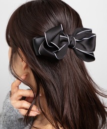 kirakiraShop（キラキラショップ）の「配色 リボン バレッタ（ヘアピン）」