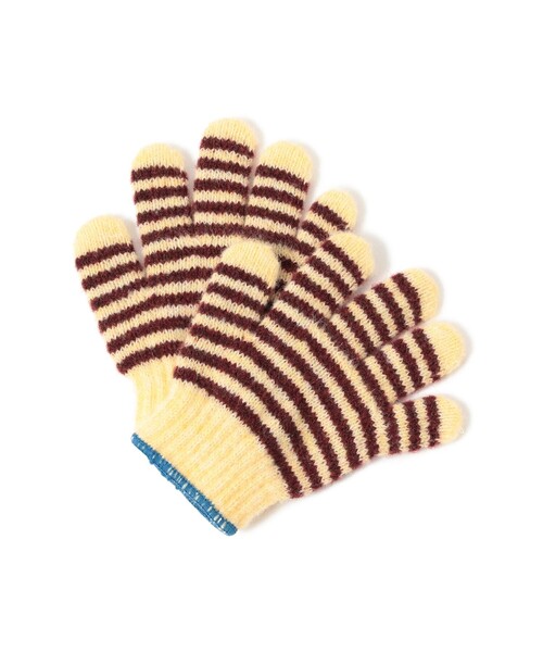 TEMBEA（テンベア）の「【別注】TEMBEA / キッズ GUNTE 2025（6～10才）（手袋・キッズ・グレー/イエロー系その他4/ベージュ・ONE SIZE）」の3枚目の写真