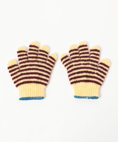 TEMBEA（テンベア）の「【別注】TEMBEA / キッズ GUNTE 2025（6～10才）（手袋・キッズ・グレー/イエロー系その他4/ベージュ・ONE SIZE）」の12枚目の写真