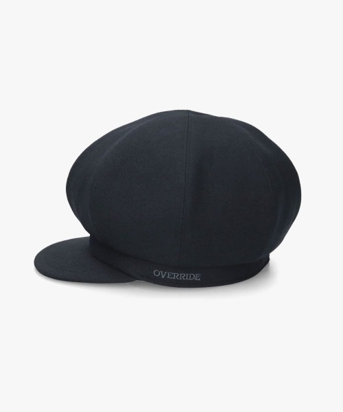 OVERRIDE（オーバーライド）の「OVERRIDE  WOOL LIKE CASQUETTE / オーバーライド（キャスケット・メンズ・ブラック/ネイビー/ブラウン・58cm/60cm）」の17枚目の写真