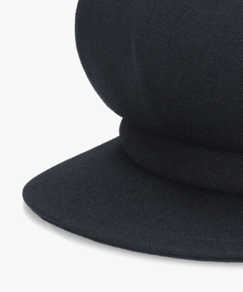 OVERRIDE（オーバーライド）の「OVERRIDE  WOOL LIKE CASQUETTE / オーバーライド（キャスケット・メンズ・ブラック/ネイビー/ブラウン・58cm/60cm）」の20枚目の写真