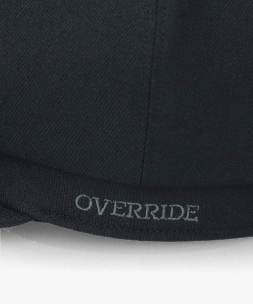 OVERRIDE（オーバーライド）の「OVERRIDE  WOOL LIKE CASQUETTE / オーバーライド（キャスケット・メンズ・ブラック/ネイビー/ブラウン・58cm/60cm）」の21枚目の写真