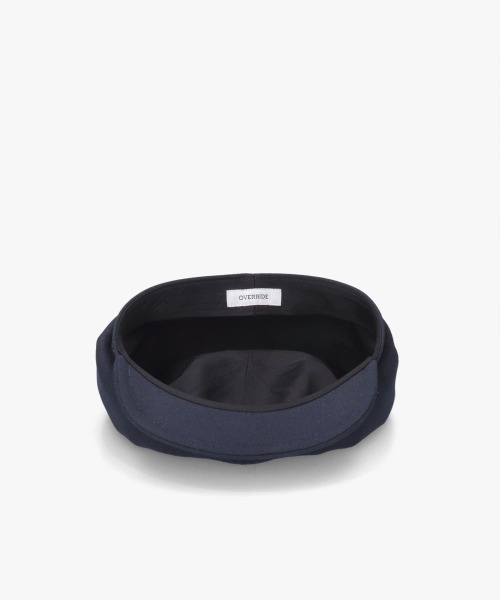 OVERRIDE（オーバーライド）の「OVERRIDE  WOOL LIKE CASQUETTE / オーバーライド（キャスケット・メンズ・ブラック/ネイビー/ブラウン・58cm/60cm）」の22枚目の写真