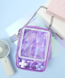 FUNALIVE（ファンアライブ）の「Osel 携帯ゲーム機型ぬいぐるみ クリアポーチ（ポーチ）」