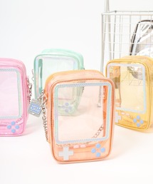 FUNALIVE（ファンアライブ）の「Osel 携帯ゲーム機型ぬいぐるみ クリアポーチ（ポーチ）」