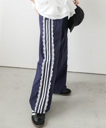 AMELY | サイドレースライントラックパンツ(その他パンツ)