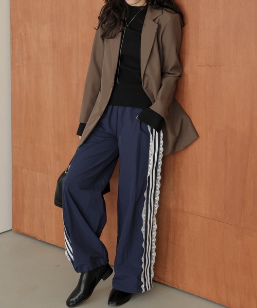セール】サイドレースライントラックパンツ（その他パンツ）｜AMELY