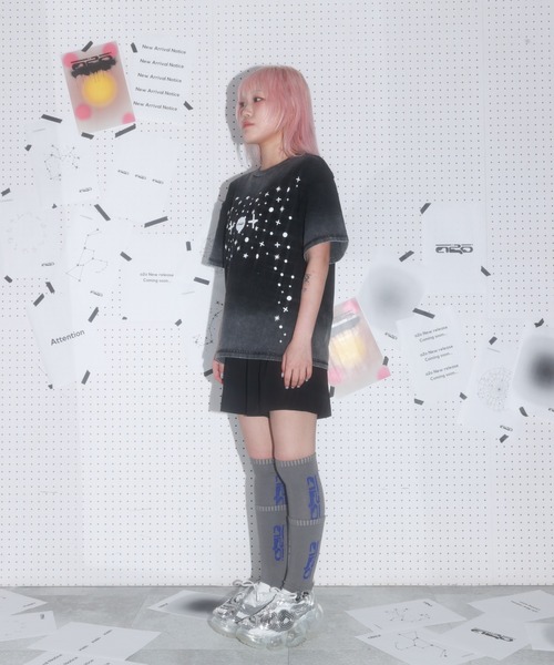 a2o（エーツーオー）の「【a2o】スターリンクTシャツ（Tシャツ/カットソー・メンズ・ブラック/ブルーグレー・M/XL）」の3枚目の写真