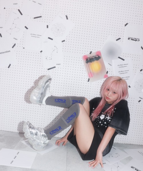 a2o（エーツーオー）の「【a2o】スターリンクTシャツ（Tシャツ/カットソー・メンズ・ブラック/ブルーグレー・M/XL）」の6枚目の写真
