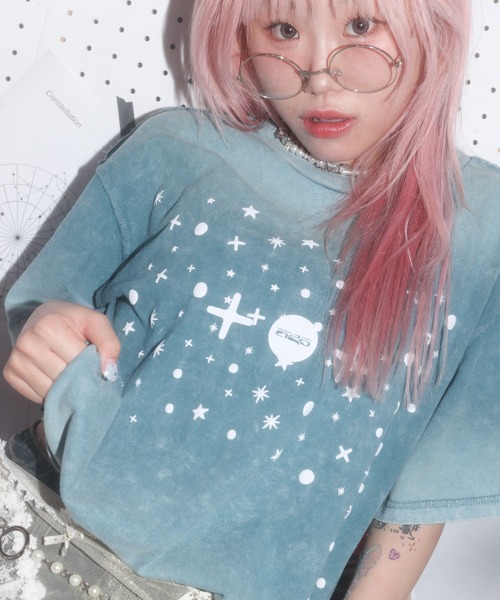 a2o（エーツーオー）の「【a2o】スターリンクTシャツ（Tシャツ/カットソー・メンズ・ブラック/ブルーグレー・M/XL）」の12枚目の写真