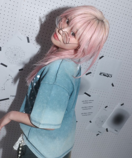 a2o（エーツーオー）の「【a2o】スターリンクTシャツ（Tシャツ/カットソー・メンズ・ブラック/ブルーグレー・M/XL）」の14枚目の写真