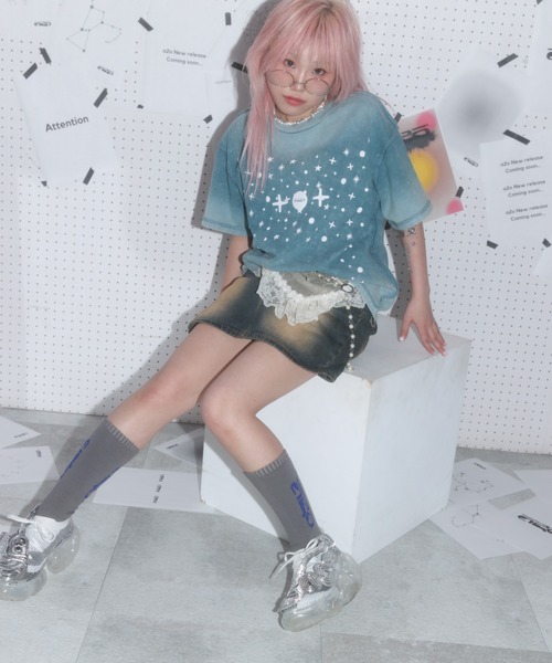 a2o（エーツーオー）の「【a2o】スターリンクTシャツ（Tシャツ/カットソー・メンズ・ブラック/ブルーグレー・M/XL）」の17枚目の写真
