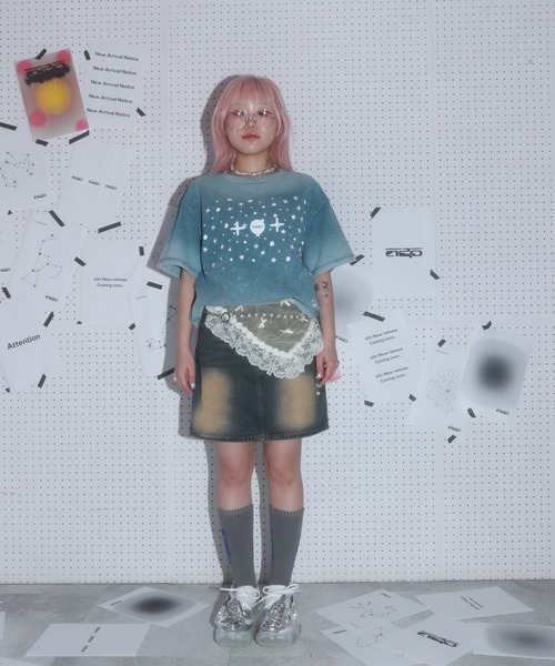 a2o（エーツーオー）の「【a2o】スターリンクTシャツ（Tシャツ/カットソー・メンズ・ブラック/ブルーグレー・M/XL）」の19枚目の写真