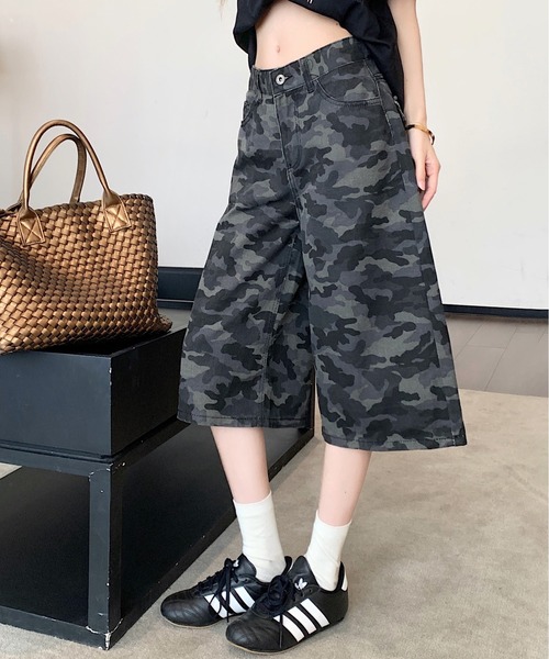 gossip!ロサンゼルス(ゴシップロサンゼルス)の「Y2K 迷彩柄デニムパンツ(デニムパンツ・レディース・カモフラージュ・M/S/L)」の10枚目の写真
