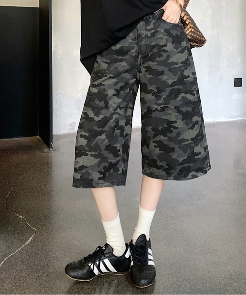 gossip!ロサンゼルス(ゴシップロサンゼルス)の「Y2K 迷彩柄デニムパンツ(デニムパンツ・レディース・カモフラージュ・M/S/L)」の13枚目の写真