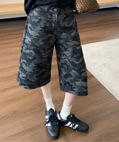 gossip!ロサンゼルス(ゴシップロサンゼルス)の「Y2K 迷彩柄デニムパンツ(デニムパンツ・レディース・カモフラージュ・M/S/L)」の15枚目の写真